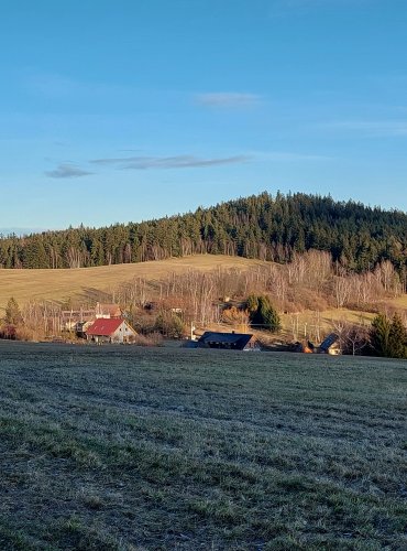 ŠUMAVA, obec Mojkov a jeho okolí, FOTO: Marta Knauerová, 12/2024