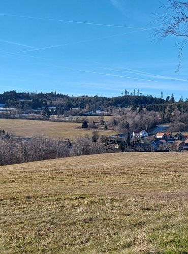 ŠUMAVA, obec Mojkov a jeho okolí, FOTO: Marta Knauerová, 12/2024