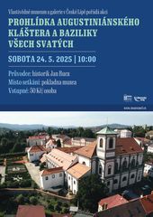 Prohlídka kláštera s historikem