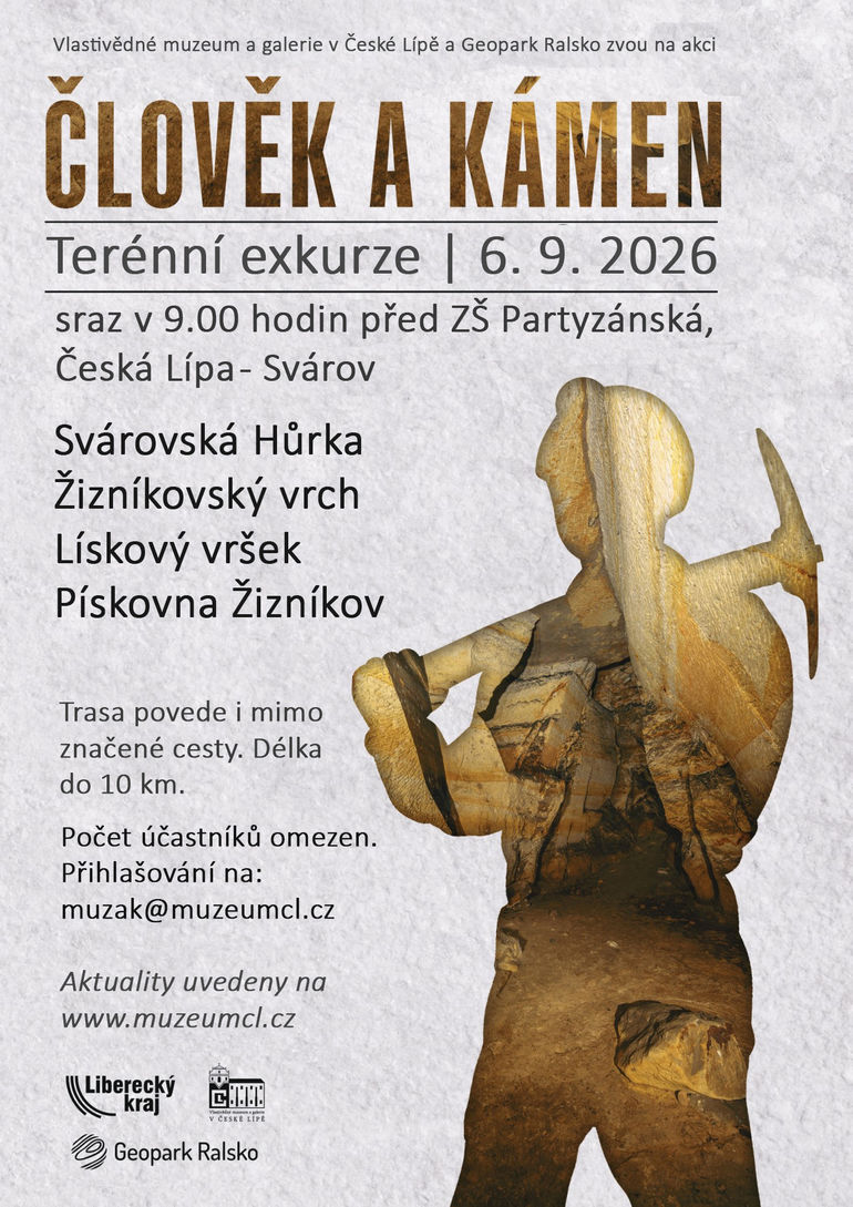 Člověk a kámen - terénní exkurze