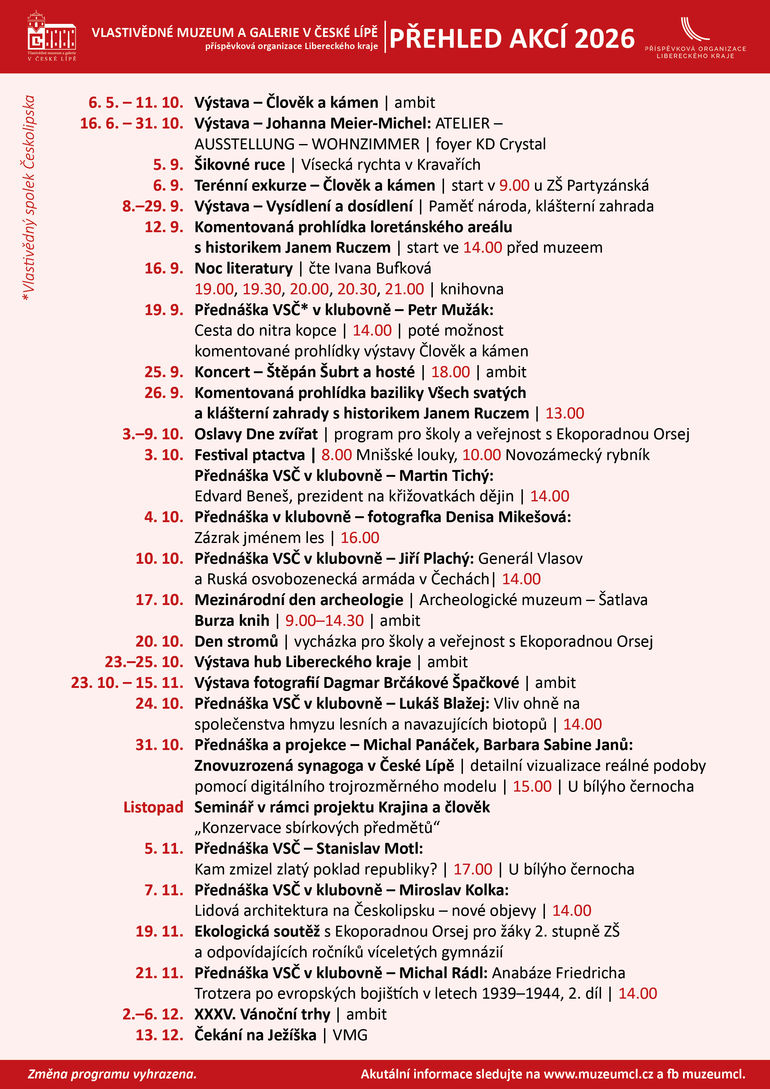 Program akcí