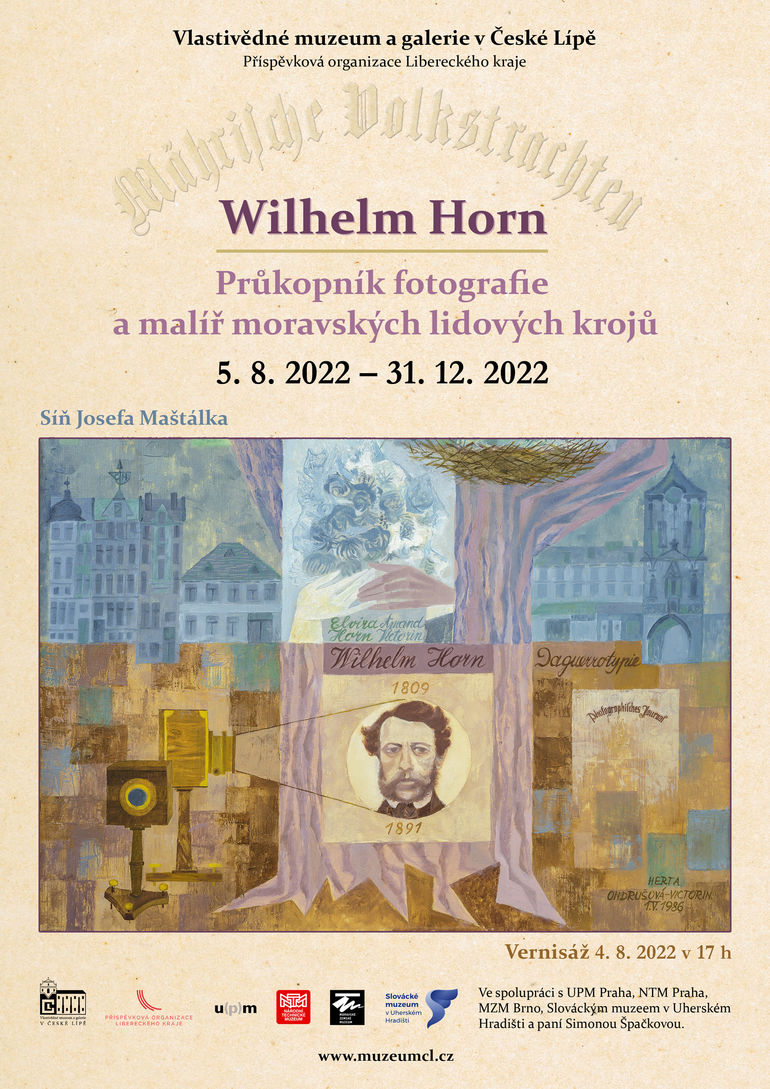 Wilhelm Horn – průkopník fotografie a malíř moravských lidových krojů